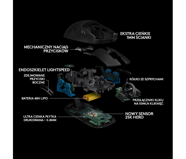 Logitech G PRO - 446337 - zdjęcie 12